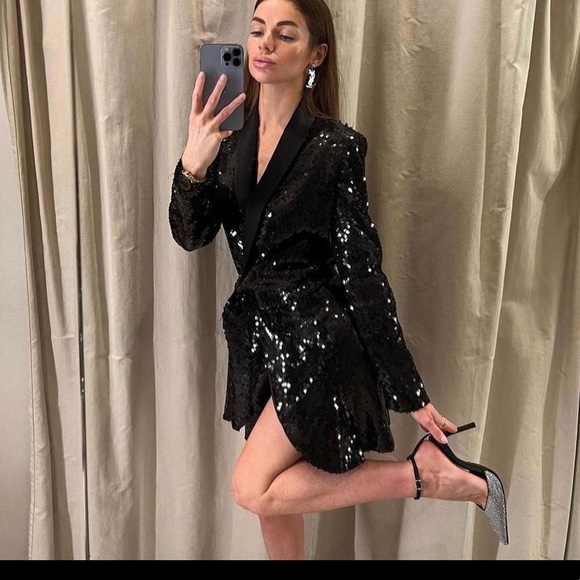 Zara short sequin dress - Picture 13 of 14